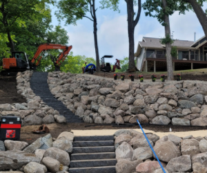 Rock Wall and Rip Rap