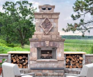 Outdoor Fireplace